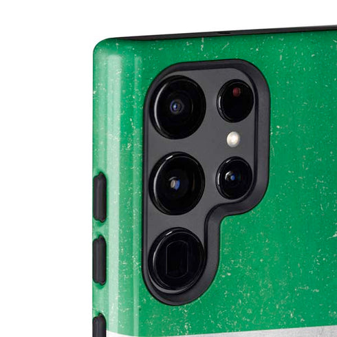 Ireland Flag Distressed Galaxy S22 Ultra Pro Case